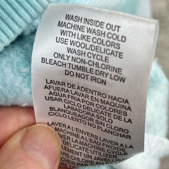 SESAME STREET "All Colors are Beautiful" Tie Dye Sweatshirt Large Cookie Monster - Picture 8 of 14